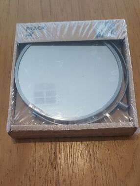 Ikea from 1999 FRÄCK Wall Mirror Stainless Steel. Better made. No wobbles.